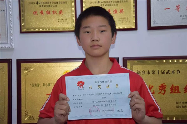 2015新乡市体彩杯武术比赛