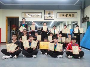 2024年元月份新乡市武术锦标赛荣获第一名7个、第二名4个、第三名5个、第四名3个、第五名2个、第六名3个、第七名2个、第八名2个。