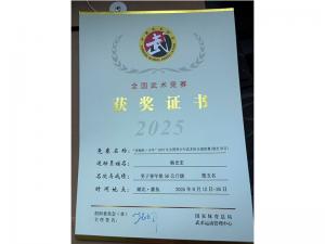 国家二级运动员称号